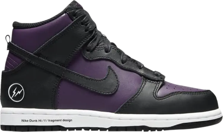 

Кроссовки Nike Fragment Design x Dunk High PS 'Beijing', фиолетовый