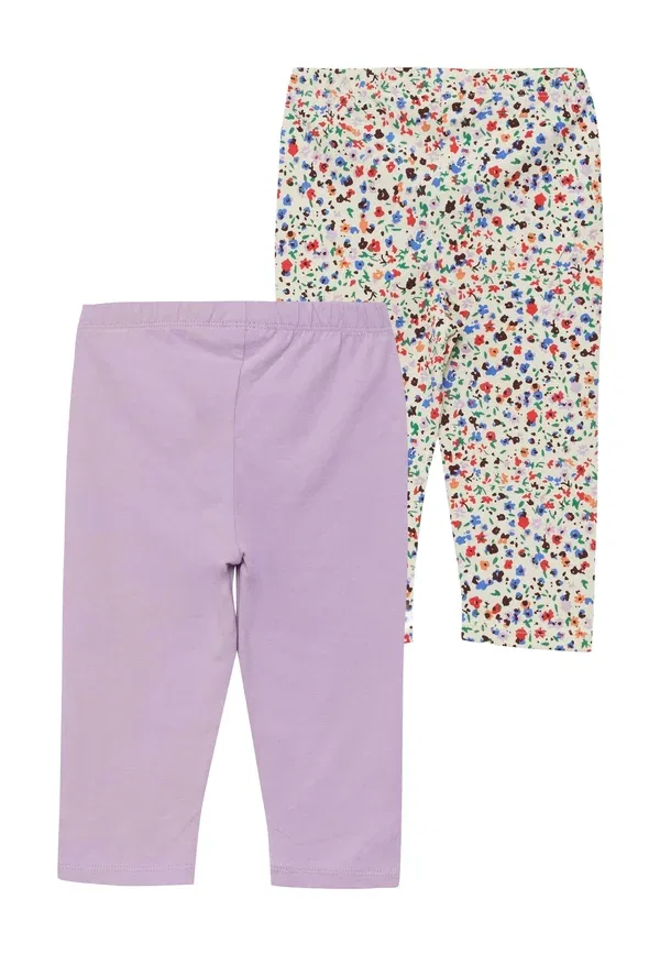 Лосины 2 шт, флоральный принт, Leggins 2 pack, S.Oliver, lila, лиловый — фото 2