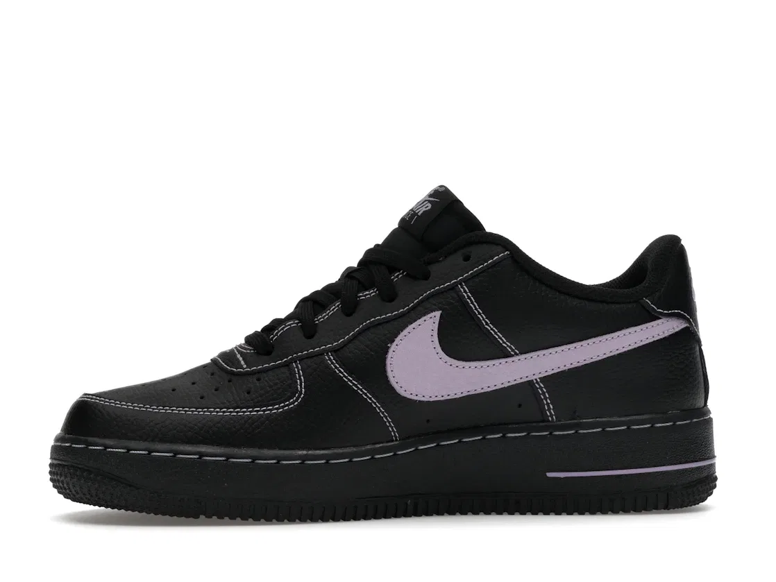 Детские кроссовки Lifestyle Nike Air Force 1 Low LV8, Black/Hydrangeas — фото 3