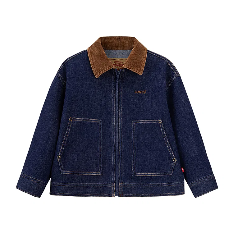 Детская куртка с воротником Levi's, Starry Blue