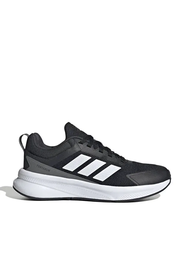 Детские кроссовки для девочек на шнуровке Fortarun 4.0 Adidas, Black
