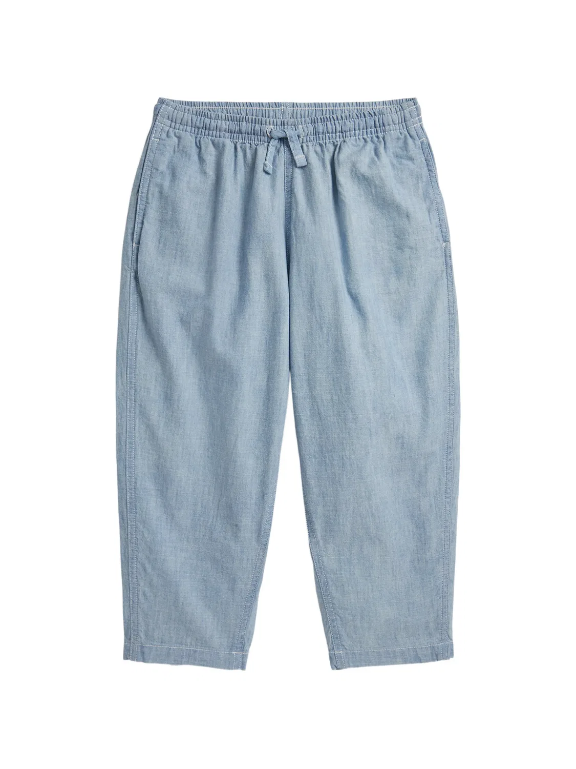 Брюки из шамбре с кулиской Polo Ralph Lauren Kids, синий