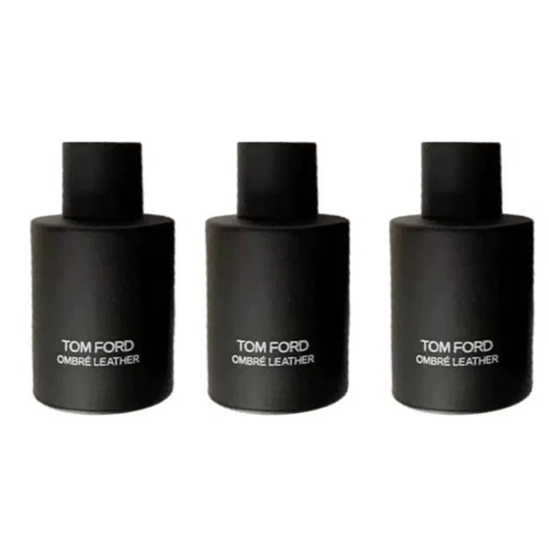 Мужской набор пробников ароматов Light Shadow Leather, TOM FORD, 4 мл x 3, Black