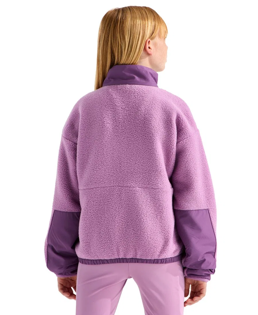 Куртка из флиса свободного кроя Yumiori Off Peak The North Face, Hushed Lavender/Chroma Purple — фото 4