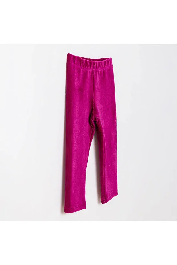 Детские леггинсы для девочек вельветовые Hellobaby Ebebek Hello Baby, Fuchsia — фото 3