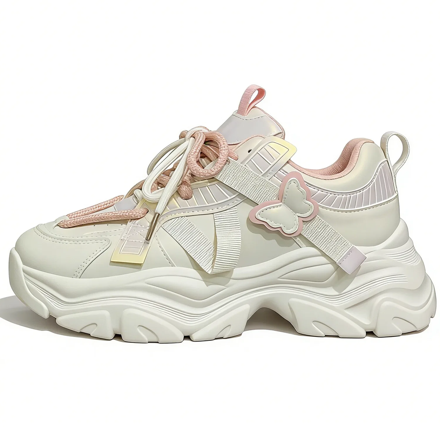 Детские кроссовки из экокожи Teenagers' Athletic Shoes JBBCN, Pink