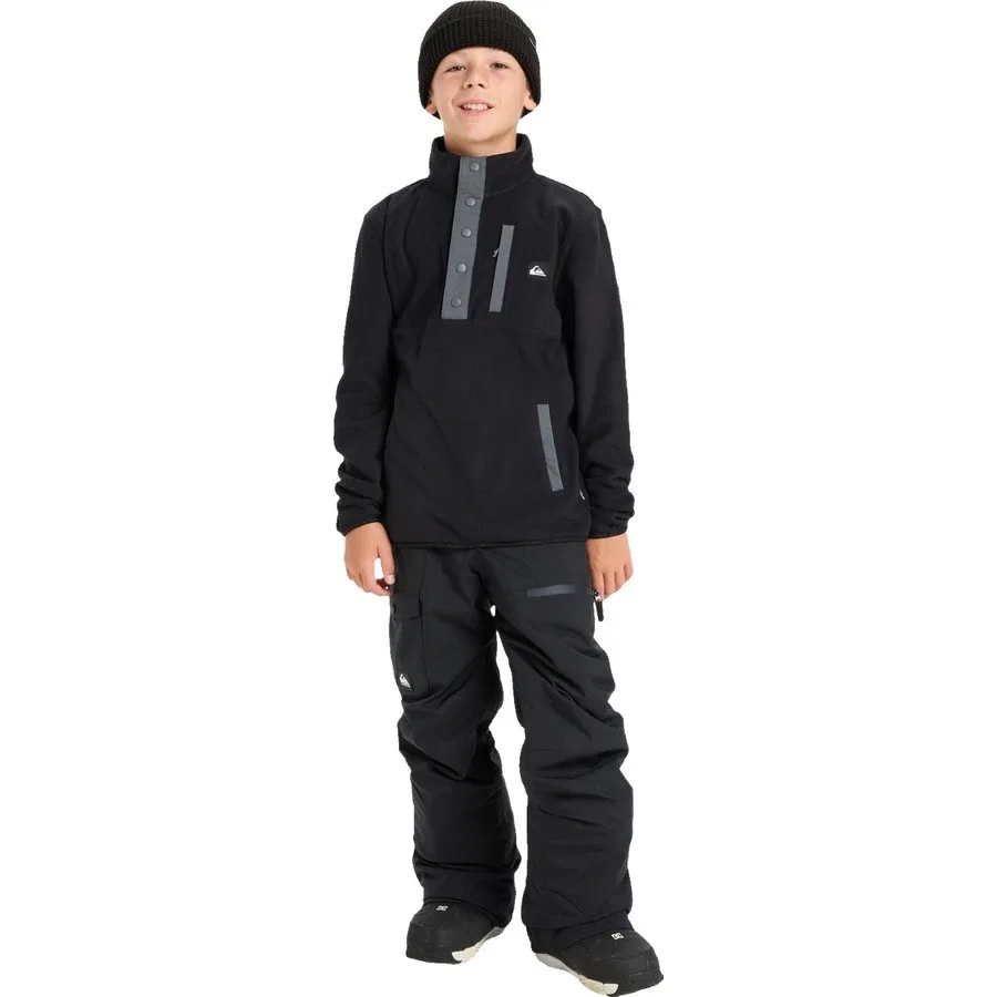 Флисовая куртка для мальчика No Destination Hz Youth Quiksilver, Черный — фото 2