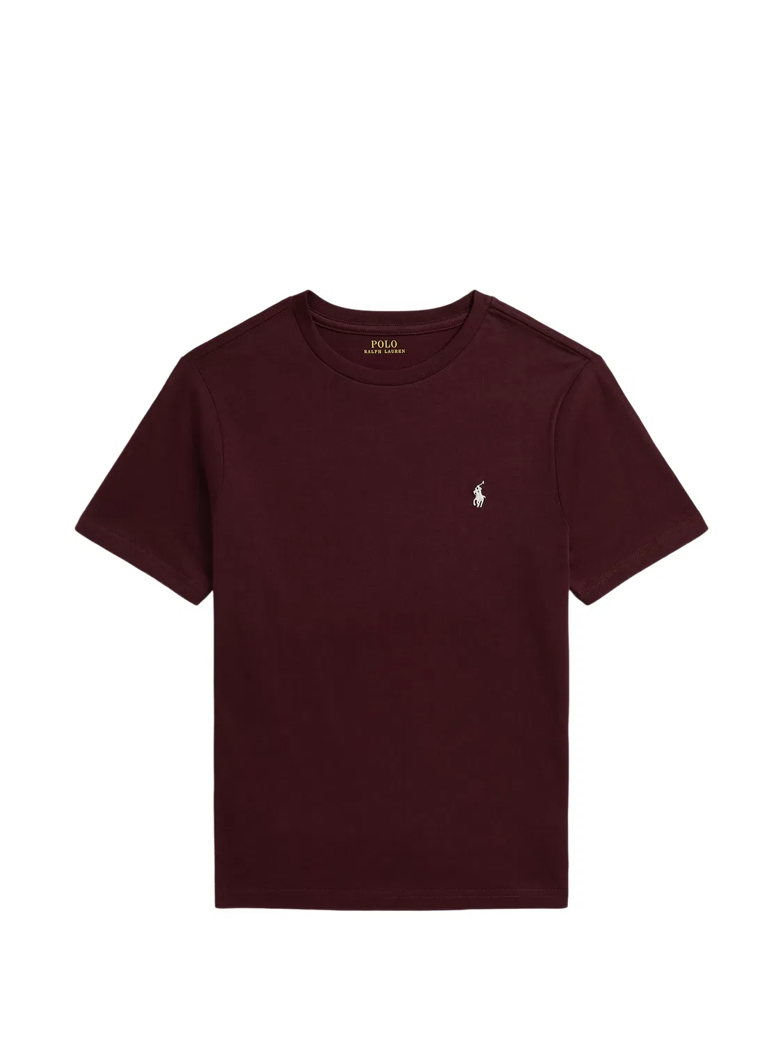 Футболка с вышитым логотипом Pony Polo Ralph Lauren Kids, красный