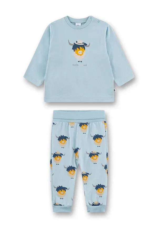 Комплект пижамный из хлопка Buffel set Sanetta, blau, синий