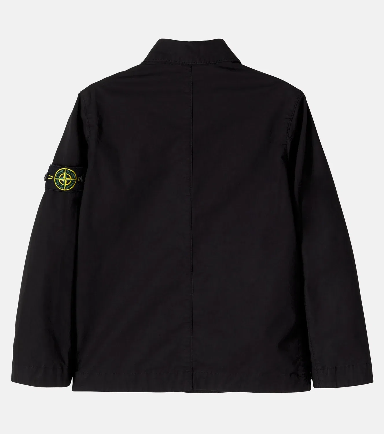 Легкая куртка с принтом Compass Stone Island Junior, черный — фото 3