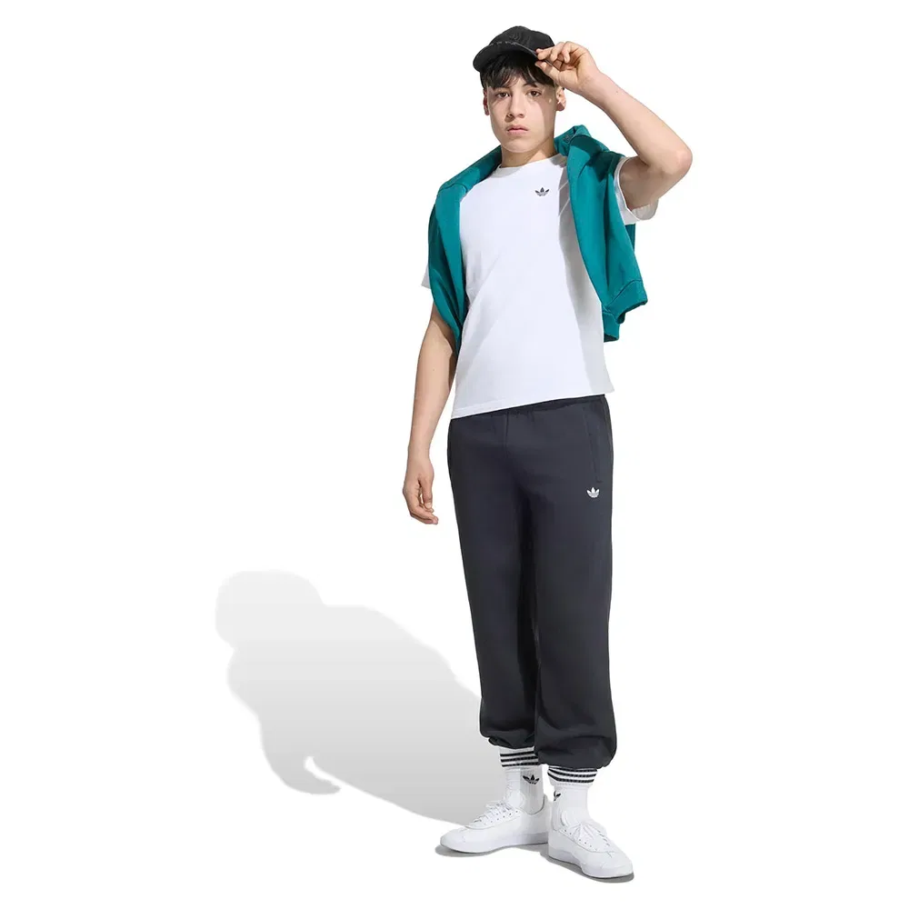 Брюки Oversized Fleece Adidas Originals, черный — фото 4