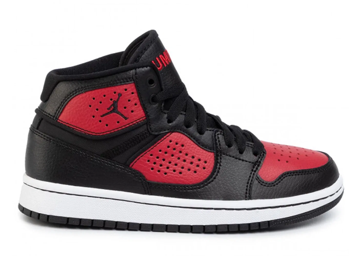 Детские кроссовки с повседневным стилем Jordan Access Jordan, Black/Gym Red-White