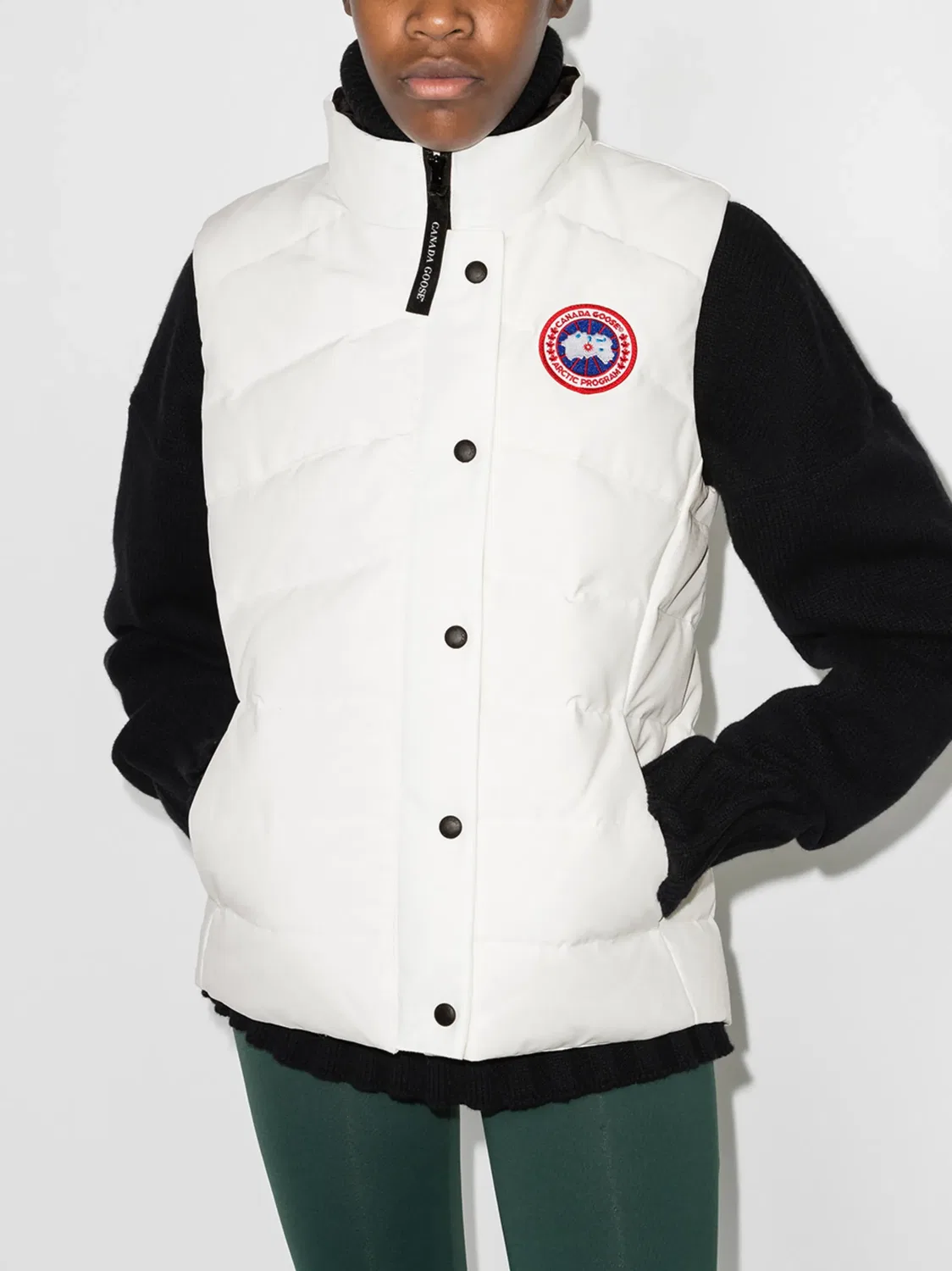Жилет Freestyle Canada Goose, белый — фото 2