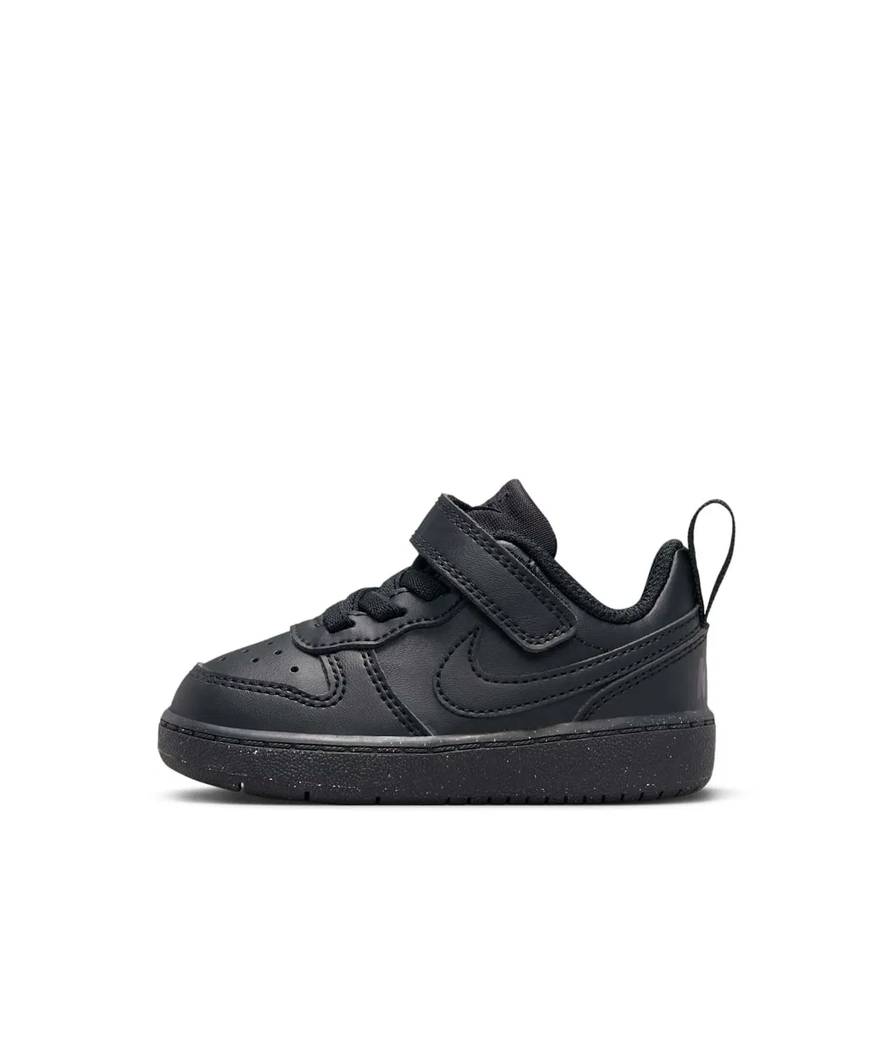 Детские кроссовки с ремешком Nike Court Borough Low Recraft, Black