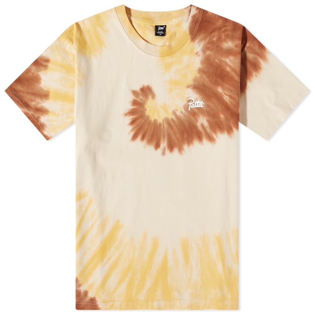 

Футболка Patta Tie Dye Swirle Tee, Коричневый, Футболка Patta Tie Dye Swirle Tee