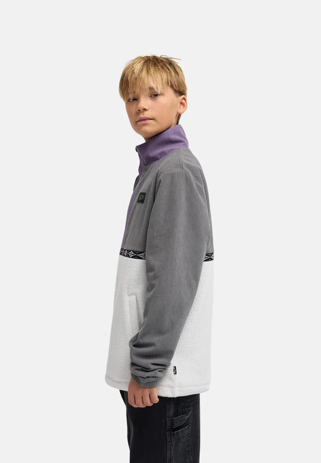 Одежда Jungen 8-16|внешний слой ebbpf03002 - флисовый джемпер Billabong, Ppd — фото 4