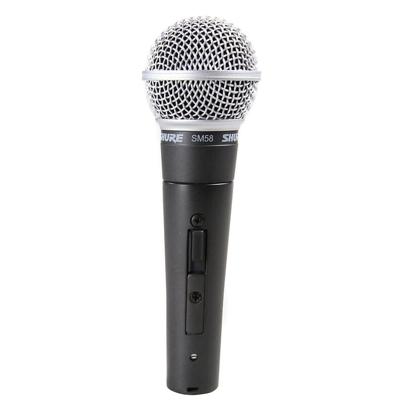 

Вокальный микрофон Shure SM58S Handheld Cardioid Dynamic Microphone with On / Off Switch