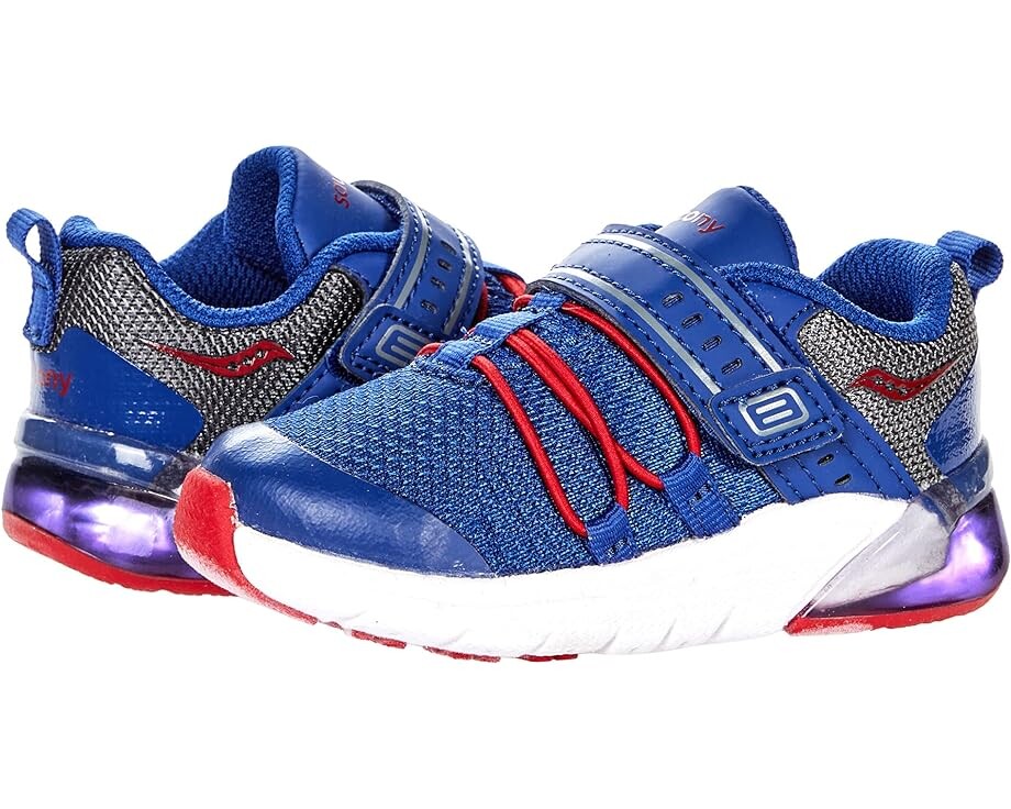 

Кроссовки Saucony Flash Glow 2.0, цвет Navy/Red/Grey