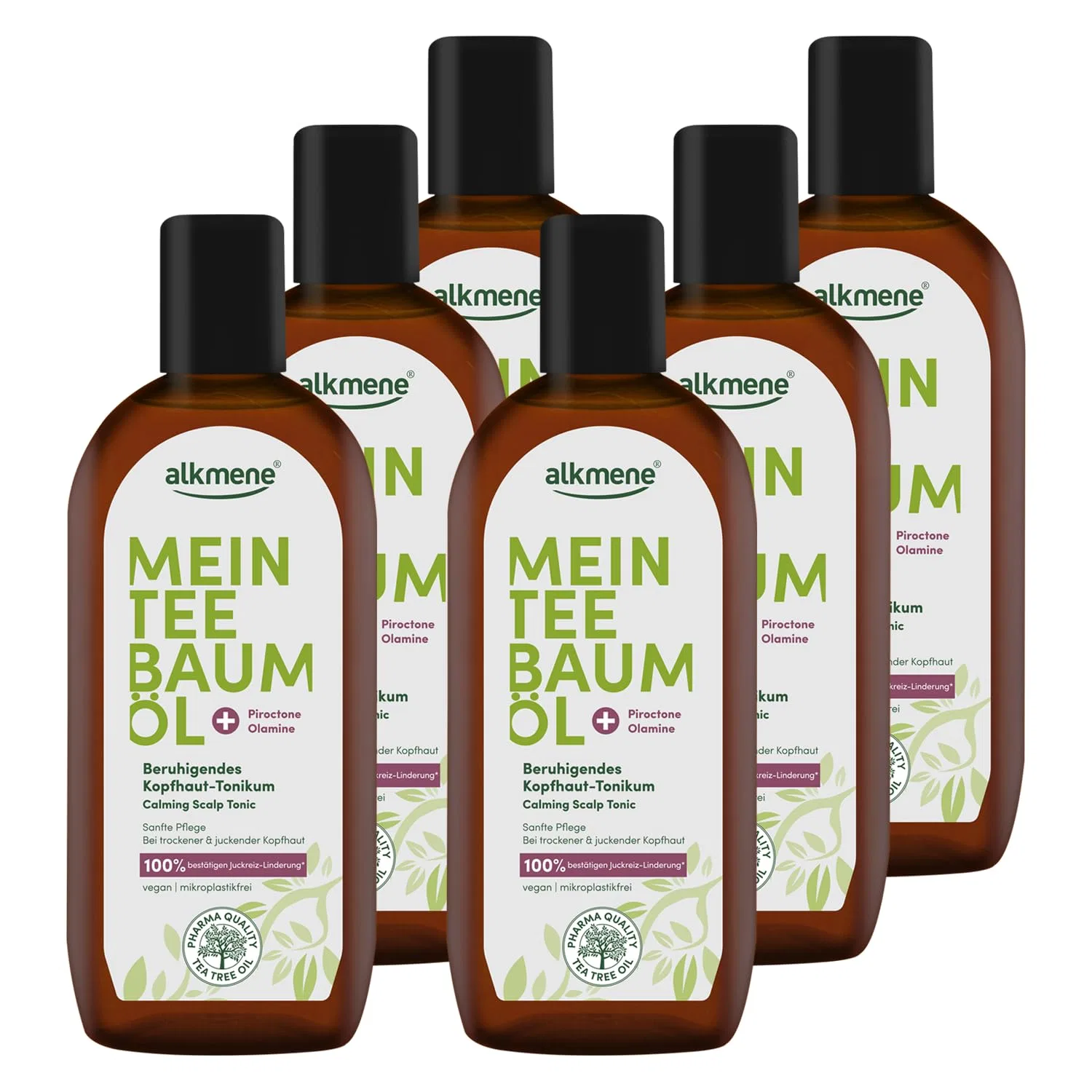 Тоник для кожи головы alkmene My Tea Tree Oil, 6 x 250 мл Alkmene, Pack Of 6