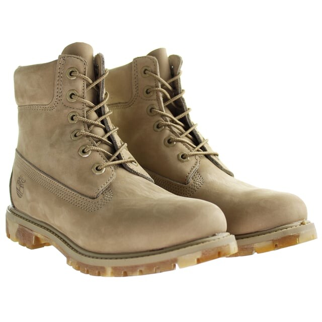 Ботинки женские Timberland Premium 6 Inch, серый — фото 2