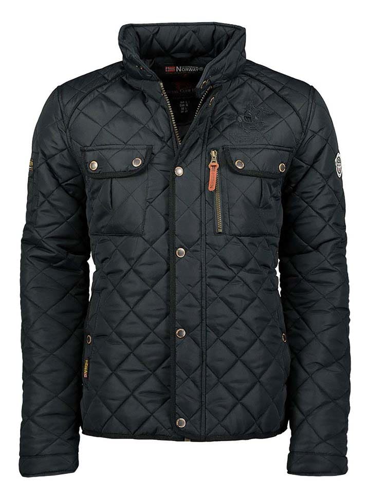 

Стеганая куртка Geographical Norway Steppjacke Dathan, черный