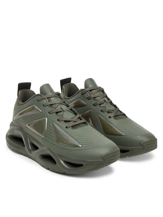 Кроссовки 7X000354 AF18835 M7091 Ea7 Emporio Armani, зеленый — фото 2