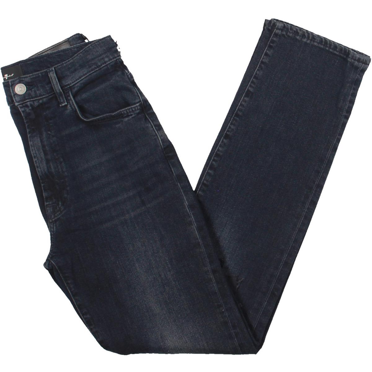 

Женские узкие брюки с карманами WorkWear 7 For All Mankind, синий