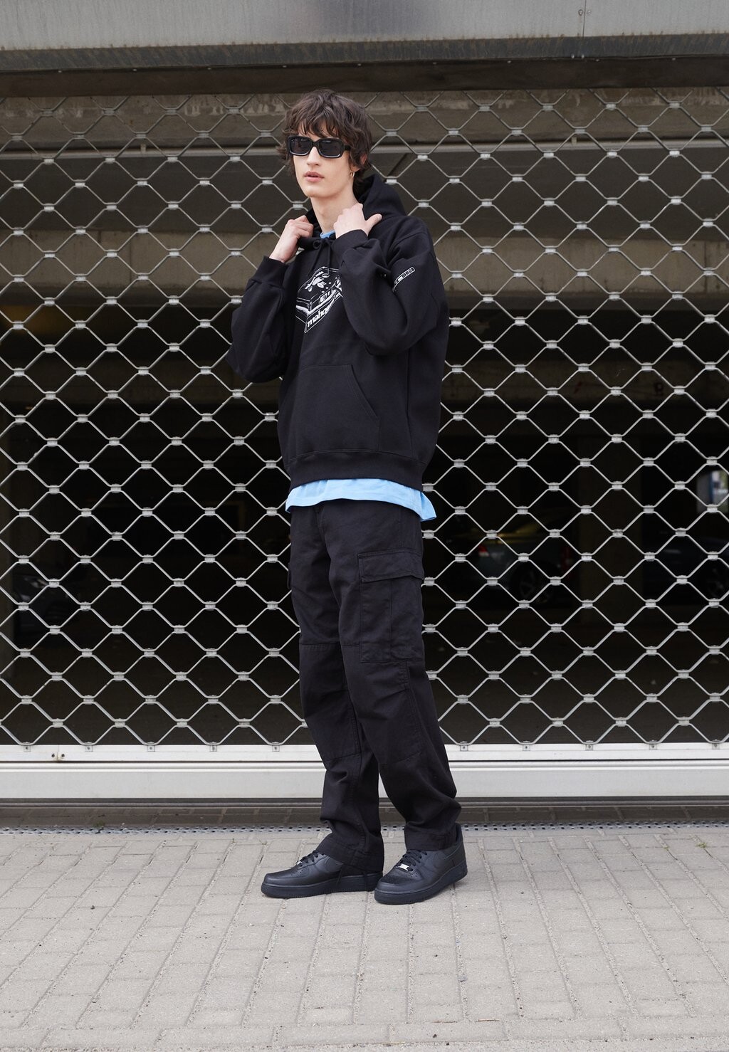 

Брюки карго Regular Cargo Pant Moraga Carhartt WIP, цвет black garment