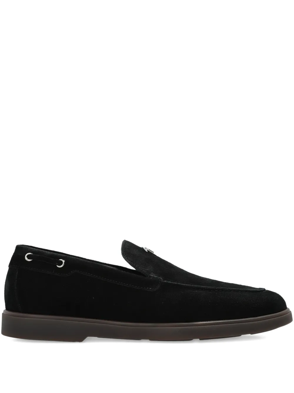 

Мокасины с логотипом Giuseppe Zanotti, черный