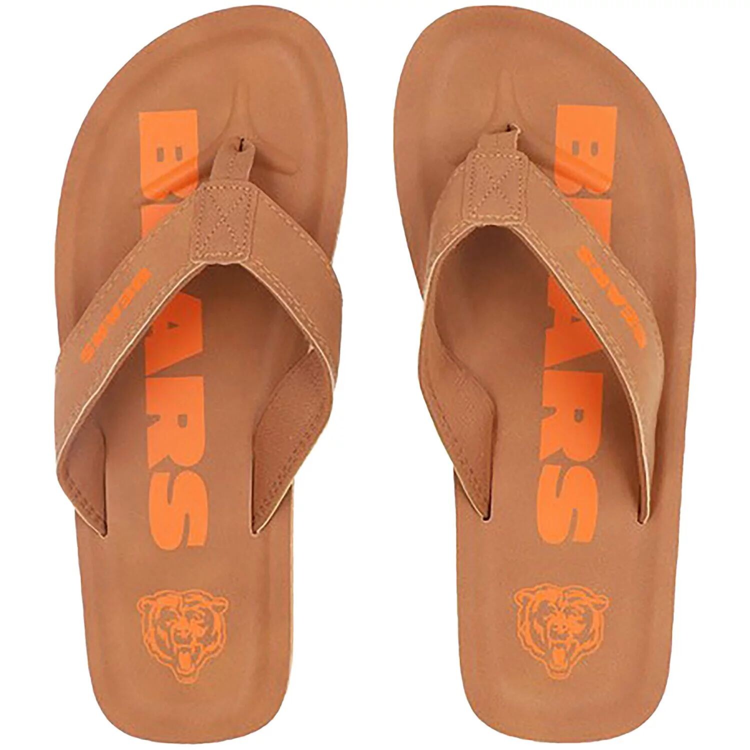 

Мужские сандалии Chicago Bears Color Pop вьетнамки