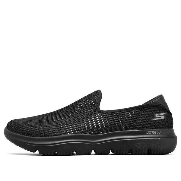 

Тапочки go walk evolution ultra 'all black' Skechers, черный