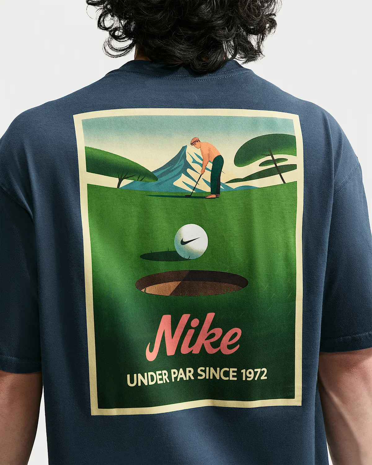 Мужская футболка Nike Sportswear, Armory Navy — фото 2