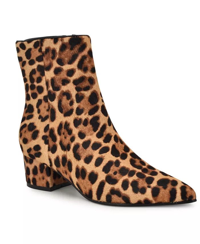 Женские ботильоны Maribu с острым носом и высоким голенищем Nine West, белый