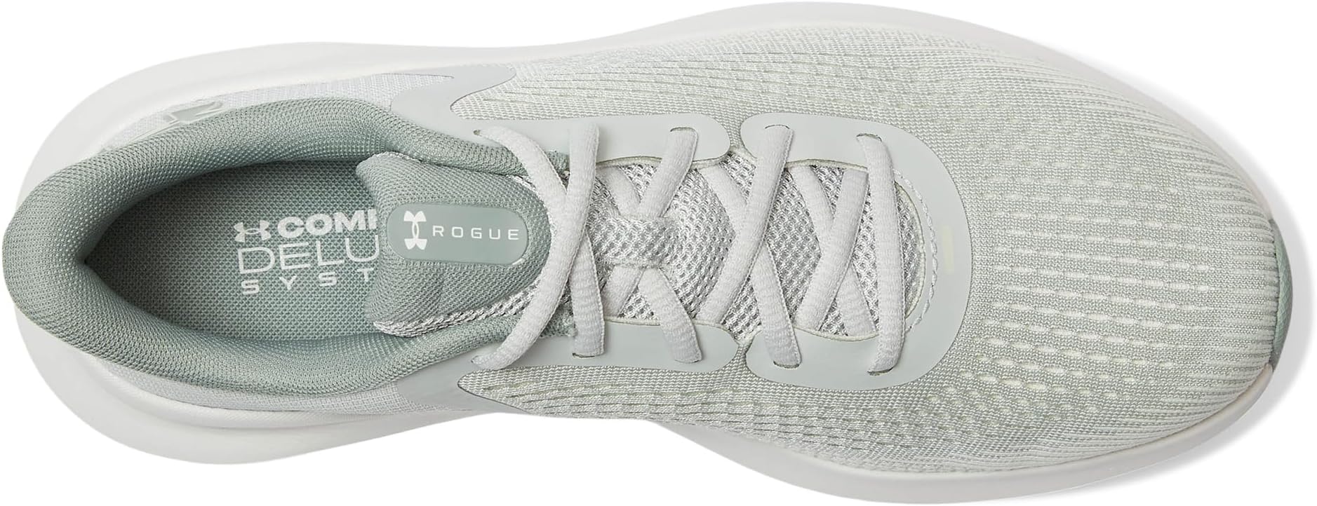 Кроссовки Under Armour Charged Rogue 5, цвет Hydro Green/Hydro Green/Silica Green — фото 2
