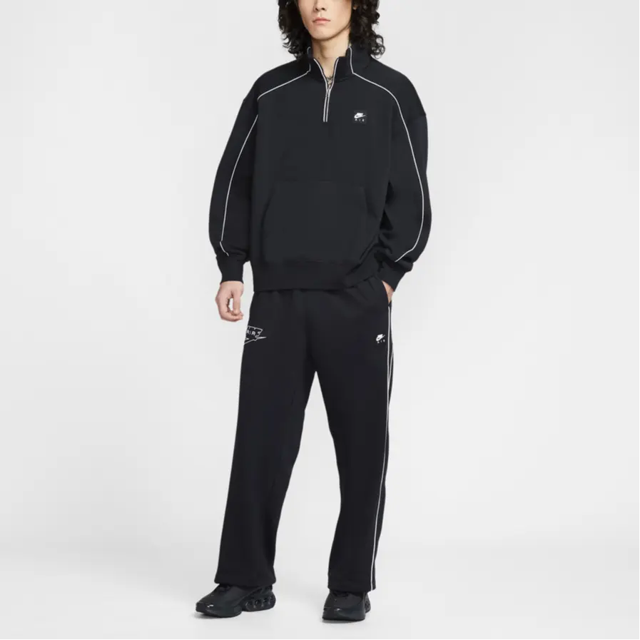 Nike Мужские повседневные брюки, черные, средней толщины, другие цвета — фото 3