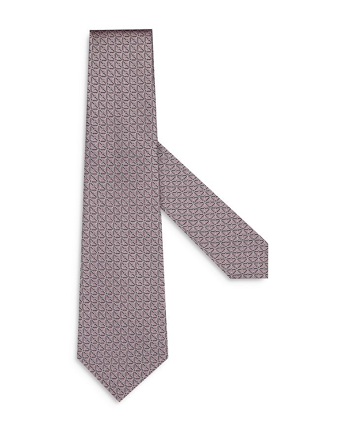 

Классический шелковый галстук ZEGNA, розовый