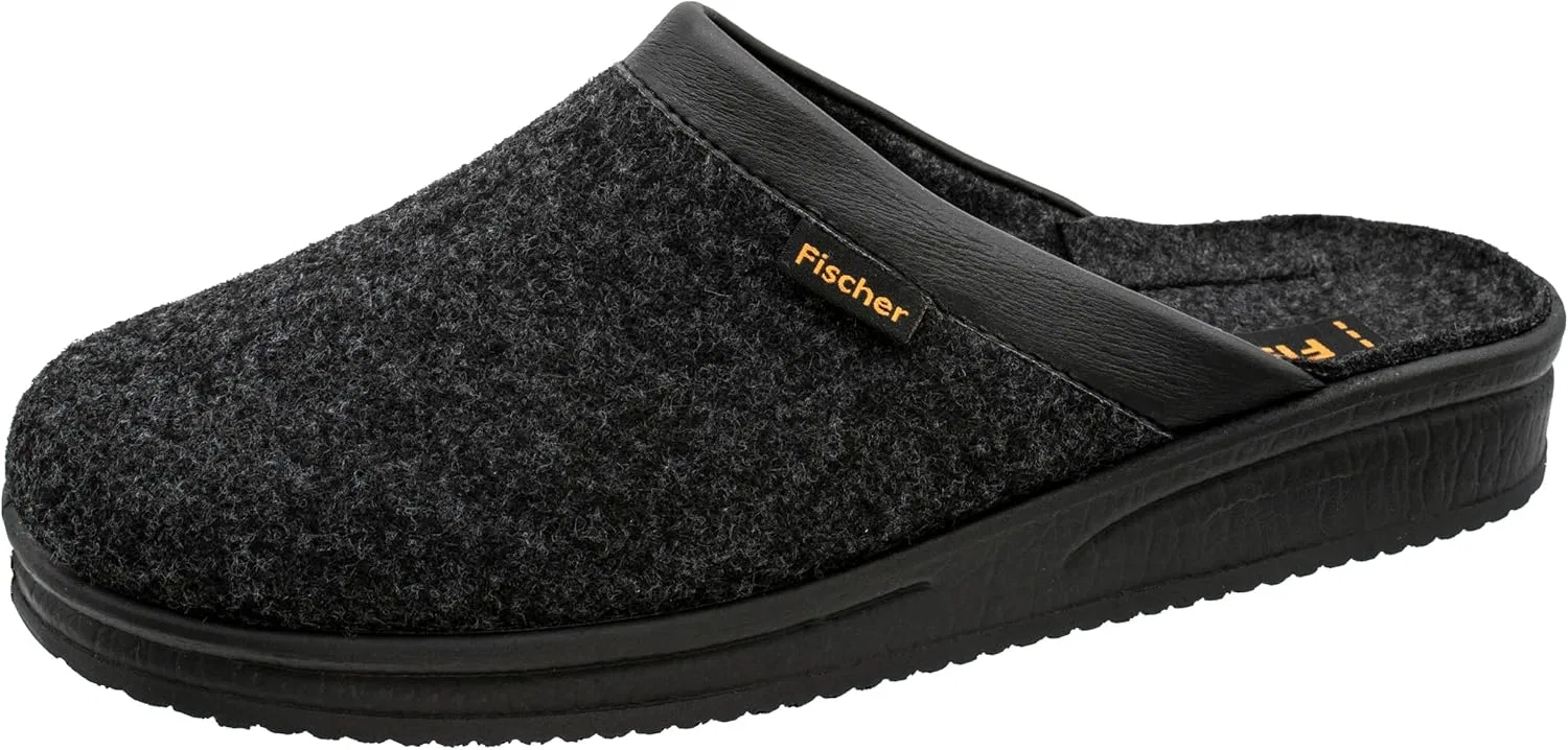 Мужские тапочки Fischer Andy Fischer Markenschuh, черный