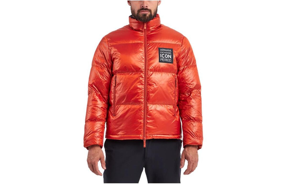 

Куртка мужская оранжевая Armani Exchange, оранжевый