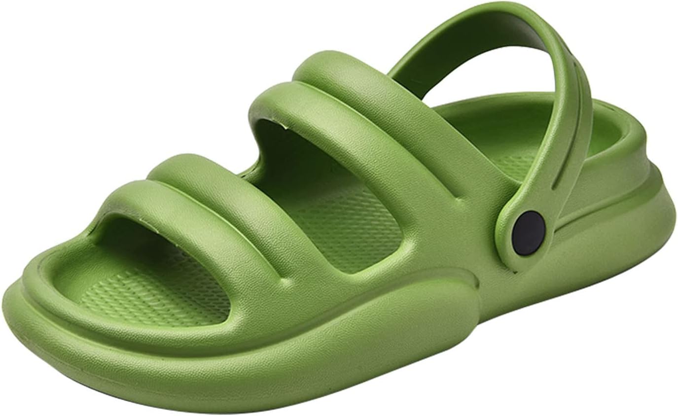 

Женские летние сабо Meidiastra, открытые пляжные сандалии с мягкой подошвой из ЭВА, зеленый
