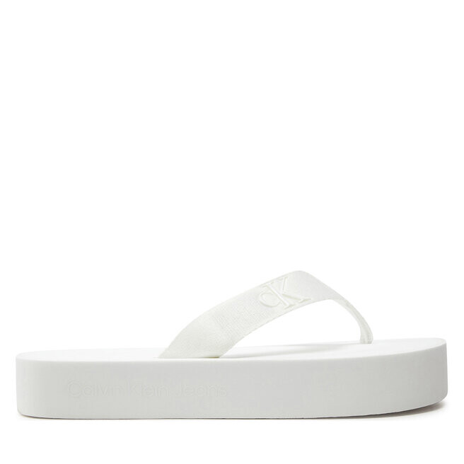 

Сандалии Calvin Klein Jeans Flatform Flipflop Jelly YW0YW01398 Bright White YBR, белый