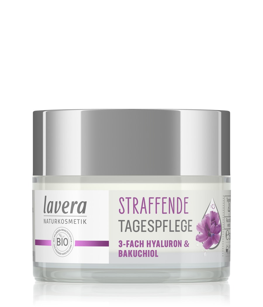 

Крем для лица lavera Straffende Tagespflege 3-Fach Hyaluron und Bakuchiol, 50 ml