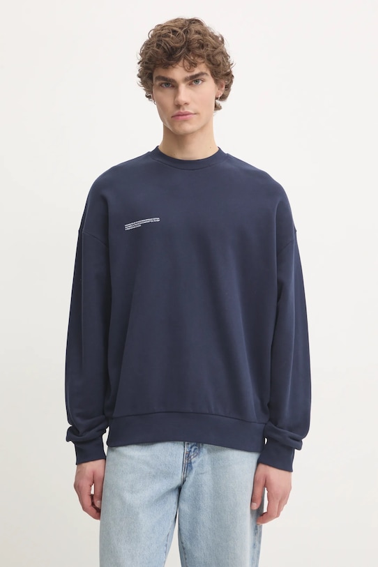 

Хлопковая толстовка Pangaia, темно-синий