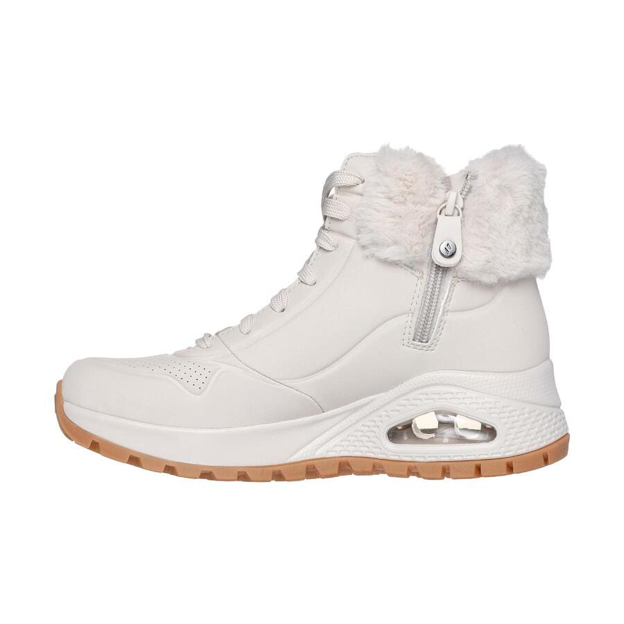 Ботинки женские Skechers Uno прочные белые