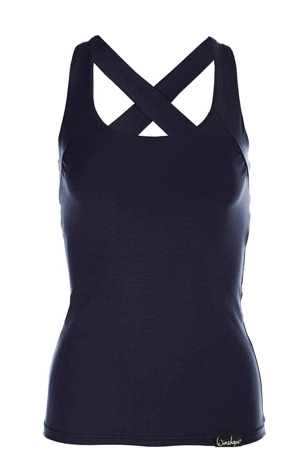 

Спортивная футболка Winshape Cross Back Top WVR25, цвет night blue