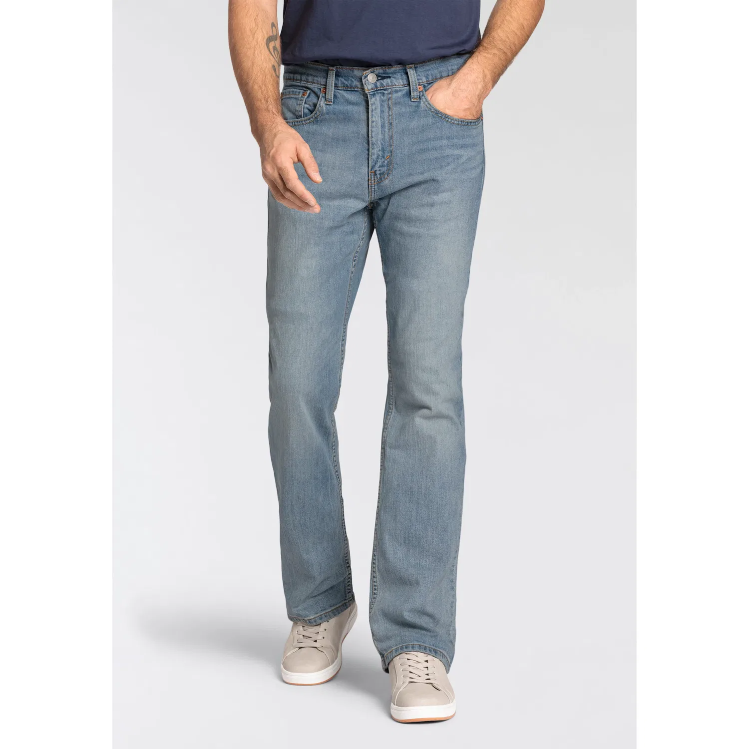 Мужские джинсы slim bootcut Levi's, here we stop
