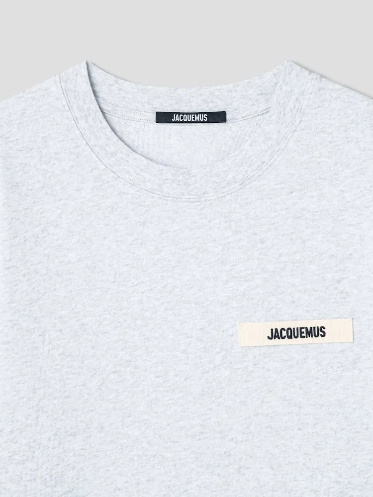 Футболка с логотипом JACQUEMUS, Grey — фото 3