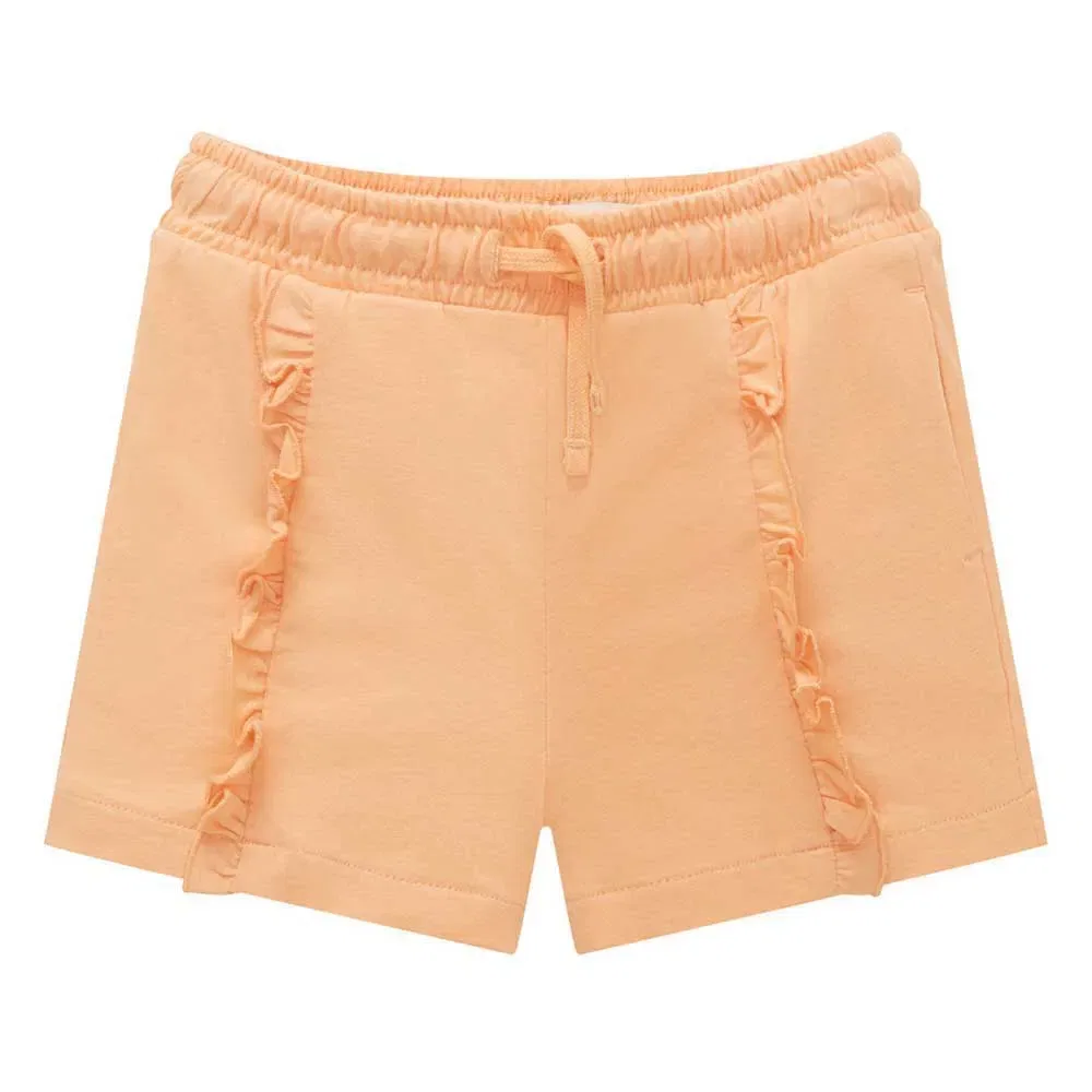 Детские шорты для девочек с рюшами Ruffled Jersey Sweat Shorts Tom tailor, Orange