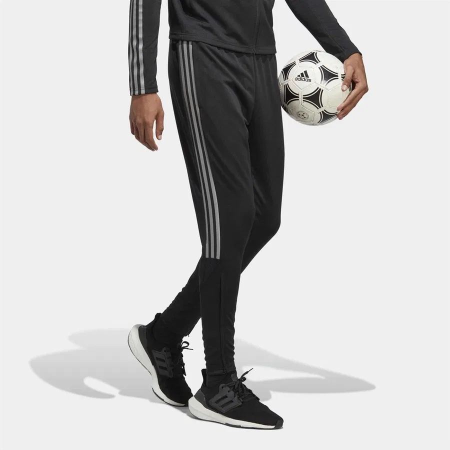 Спортивные брюки с зауженным кроем Tiro adidas, Черный — фото 3