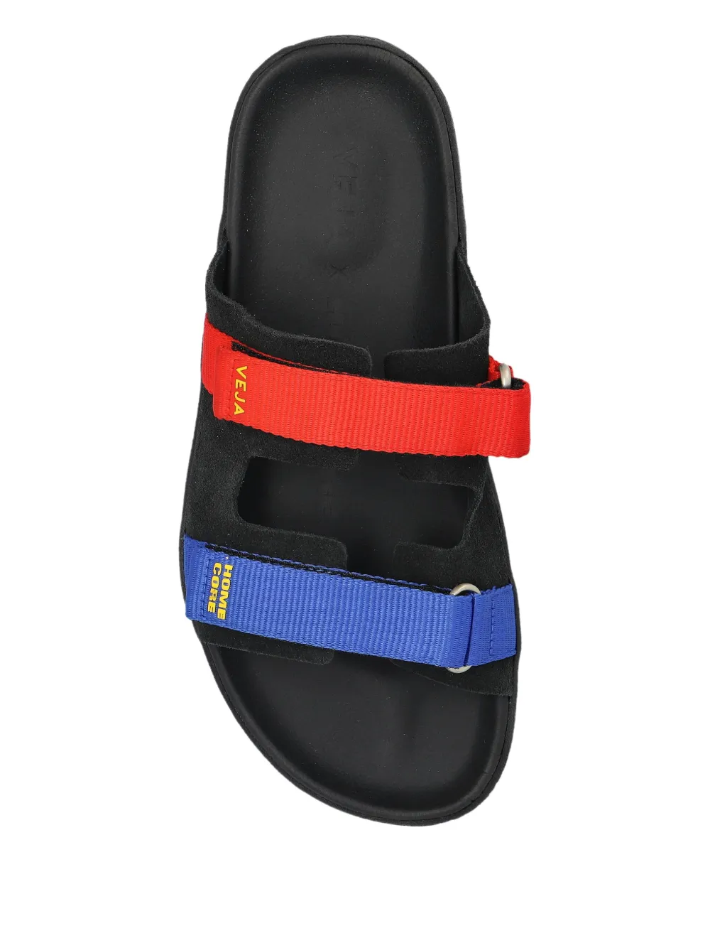 Шлепанцы с логотипом из коллаборации с Homecore VEJA, черный — фото 3