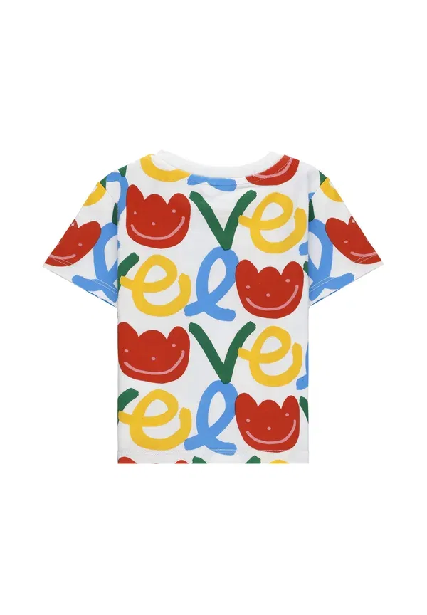 Футболка с принтом print t-shirt Stella Mccartney Kids, мультиколор — фото 2